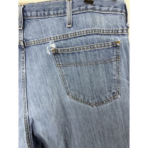 Cinch Jeans Men's Size 42 x 34 Denim 5 Pocket Western Work Jeans Distressed - Picture 13 of 16